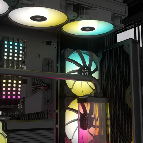 Corsair iCUE 7000X RGB Tempered Glass Full-Tower ATX PC Case — Black - Core Components by Corsair The Chelsea Gamer