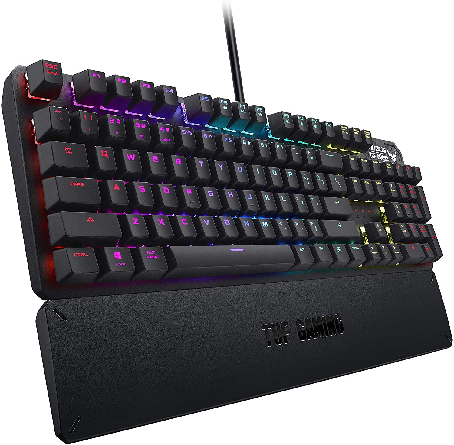 ASUS TUF Gaming K3 keyboard USB Grey - Keyboard by Asus The Chelsea Gamer