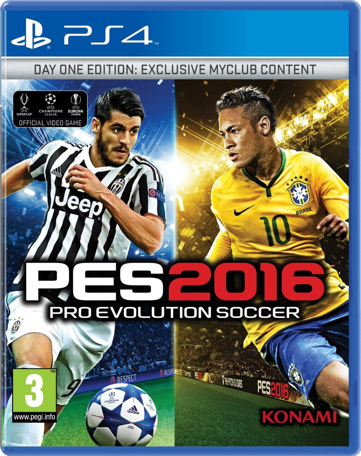 Pro Evolution Soccer 2016 Day 1 Edition (PS4) - Video Games by Konami The Chelsea Gamer