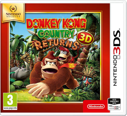 Donkey Kong Country Returns - 3DS Selects - Video Games by Nintendo The Chelsea Gamer