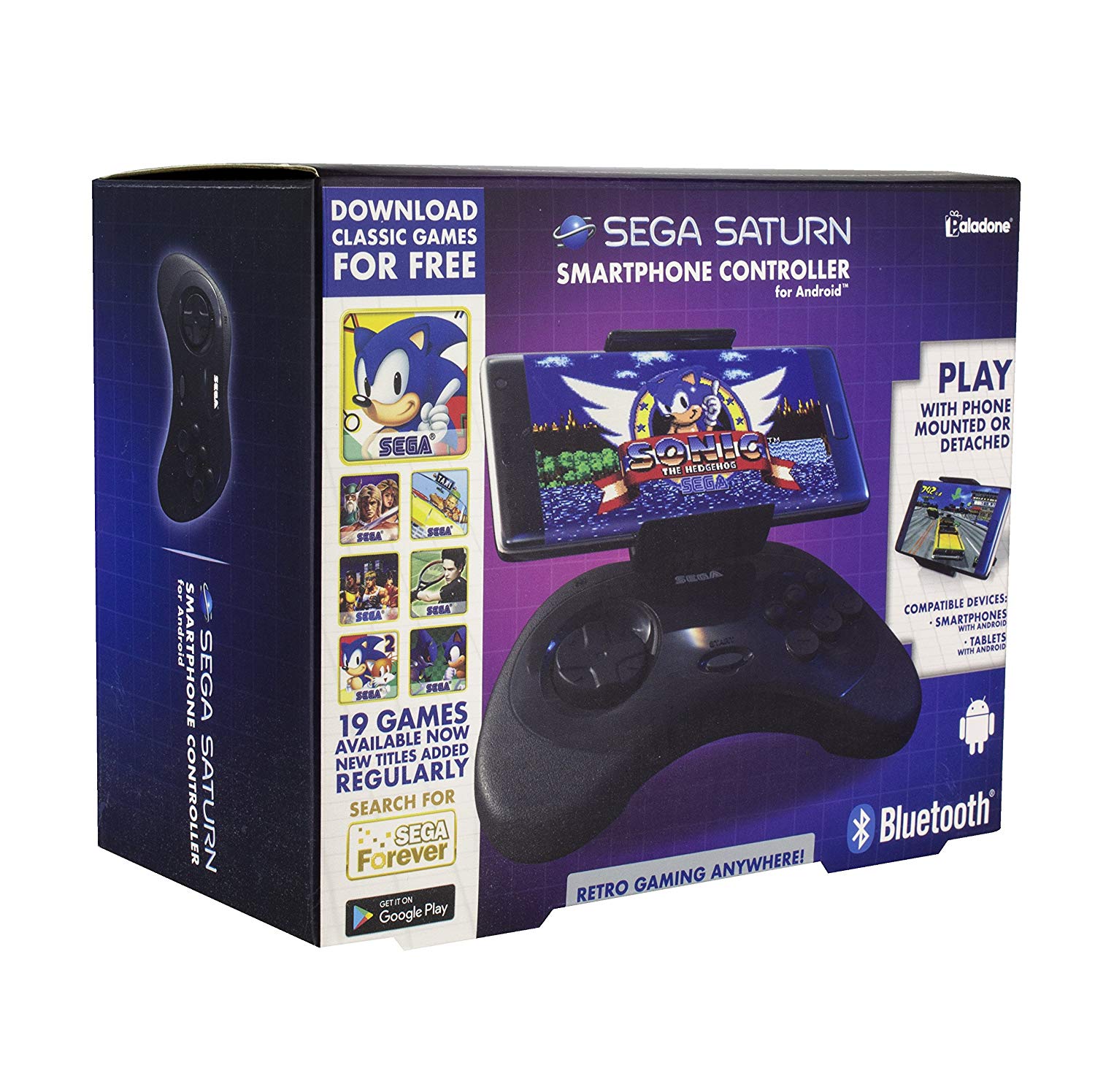 SEGA Android Phone Controller - Console pack by Paladone The Chelsea Gamer