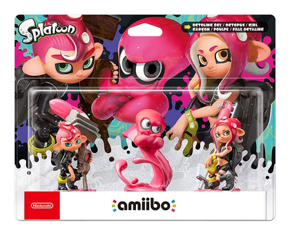 Octoling Amiibo Triple Pack - Video Games by Nintendo The Chelsea Gamer