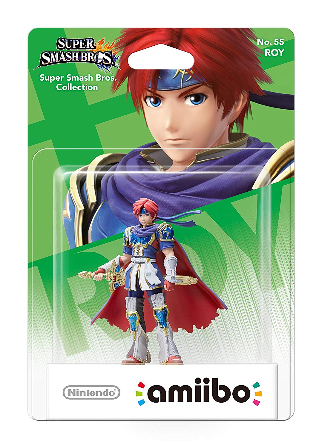 Roy No.55 Amiibo - Super Smash Bros Collection - Video Games by Nintendo The Chelsea Gamer