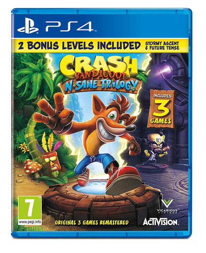 Crash Bandicoot® N. Sane Trilogy 2.0 - PlayStation 4 - Video Games by ACTIVISION The Chelsea Gamer
