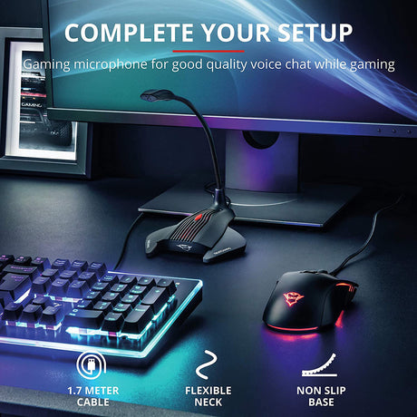 Trust Gaming Nepa GXT 239 Microphone - Core Components by Trust The Chelsea Gamer