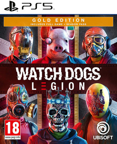 Watch Dogs Legion Gold Edition - PlayStation 5 - Video Games by UBI Soft The Chelsea Gamer