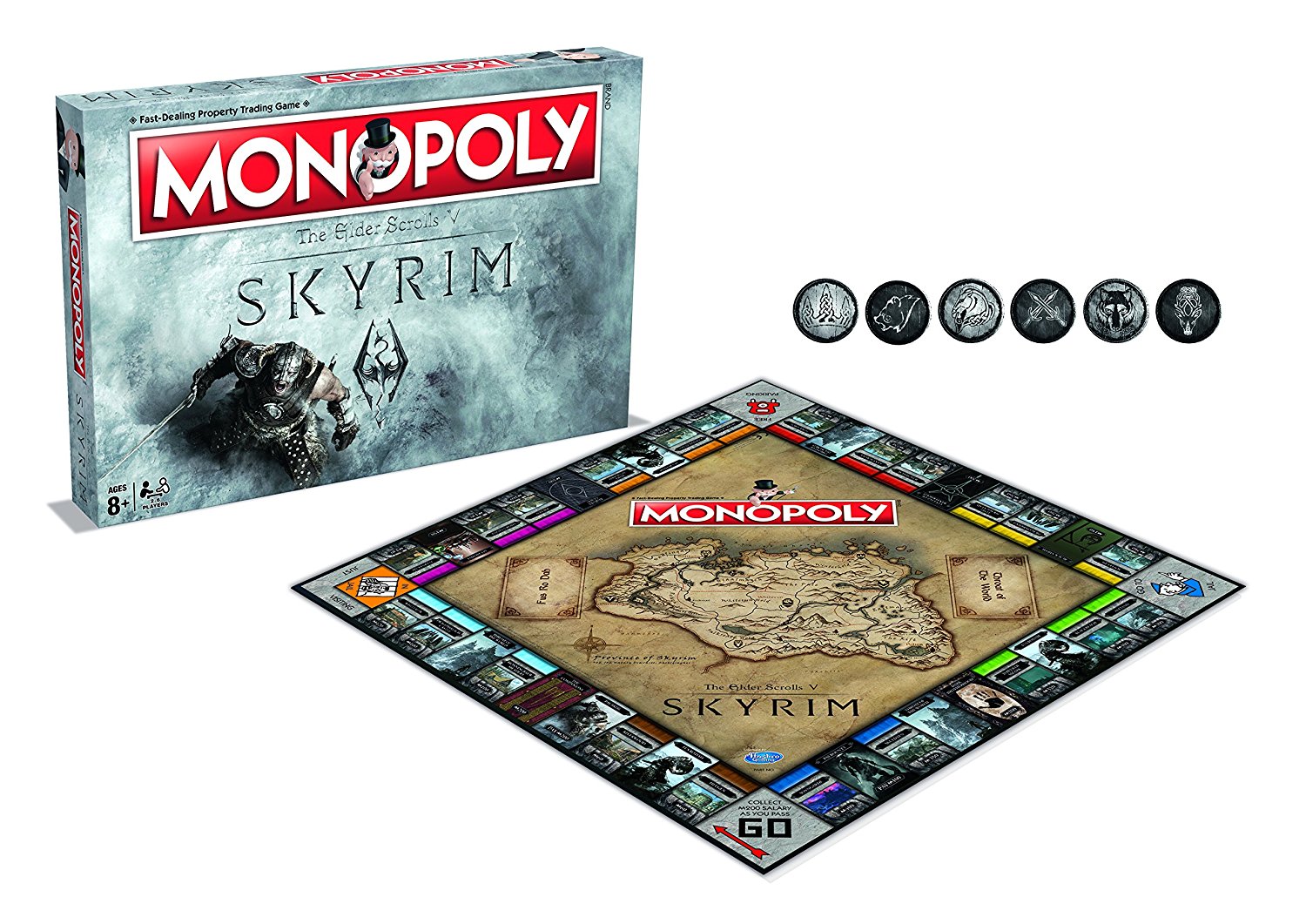 Monopoly - Skyrim Edition - merchandise by Hasbro The Chelsea Gamer