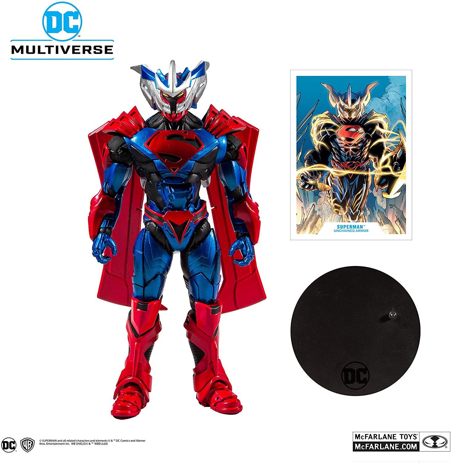 McFarlane - Superman: Unchained Armor - DC Multiverse - merchandise by McFarlane The Chelsea Gamer
