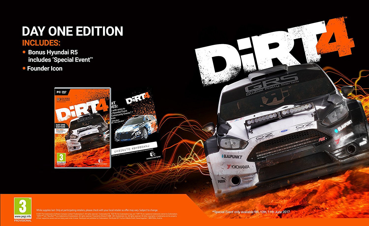 Dirt 4 - Day One Edition - PC - Video Games by Codemasters The Chelsea Gamer