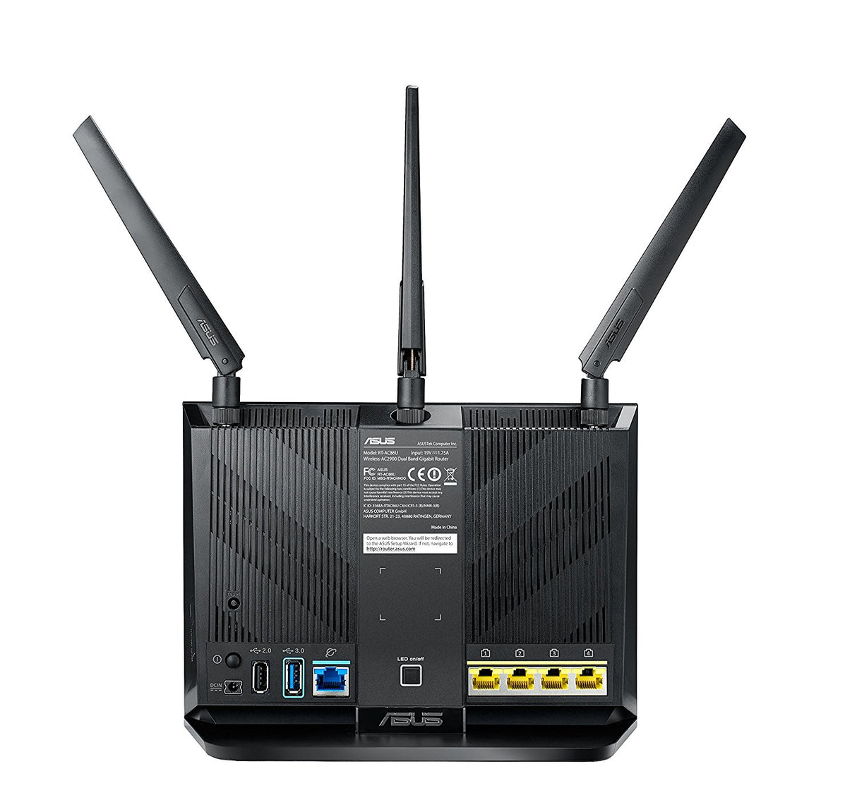 Asus (RT-AC86U) AC2900 (750+2167) Wireless Dual Band GB Cable Router, MIMO, USB 3.0 - Networking by Asus The Chelsea Gamer