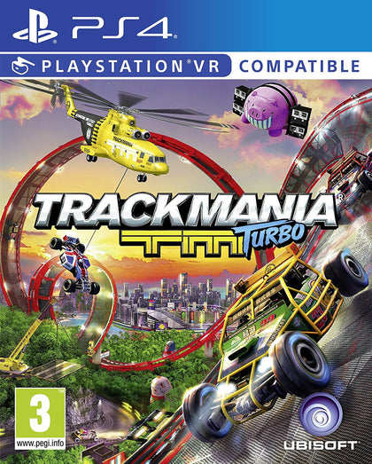 Trackmania Turbo PlayStation 4 - PSVR Compatible - Video Games by UBI Soft The Chelsea Gamer