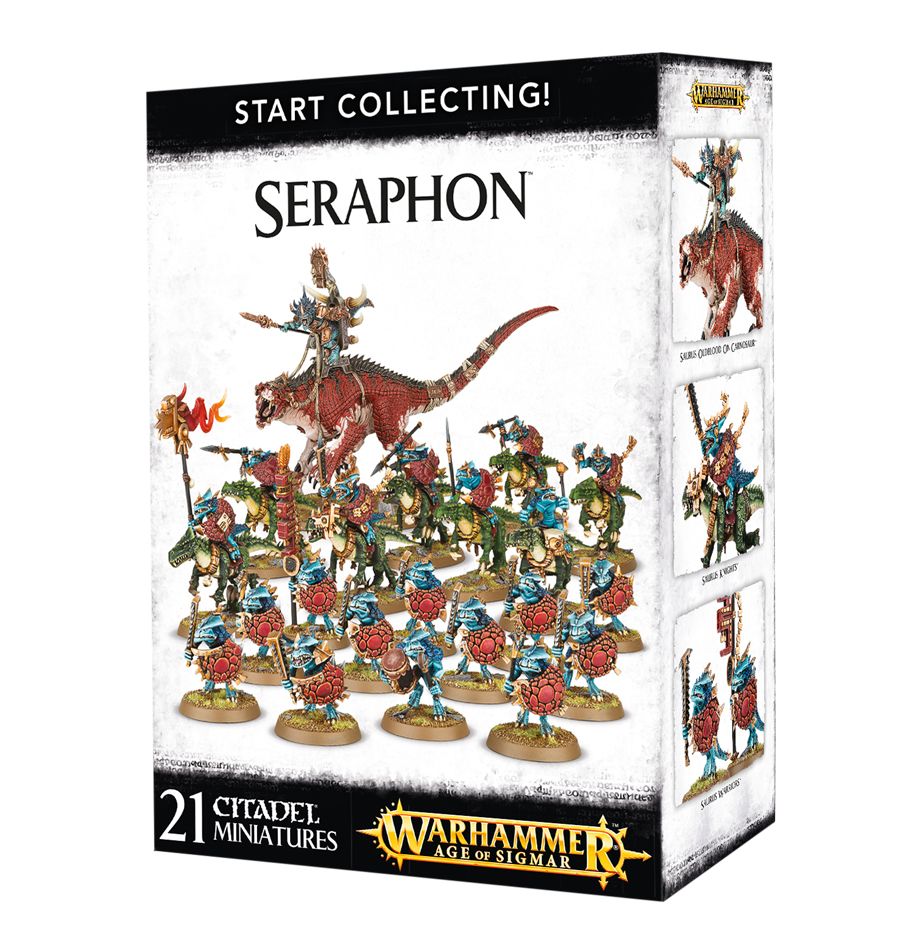 Start Collecting! Seraphon - Model Play by Games Workshop The Chelsea Gamer