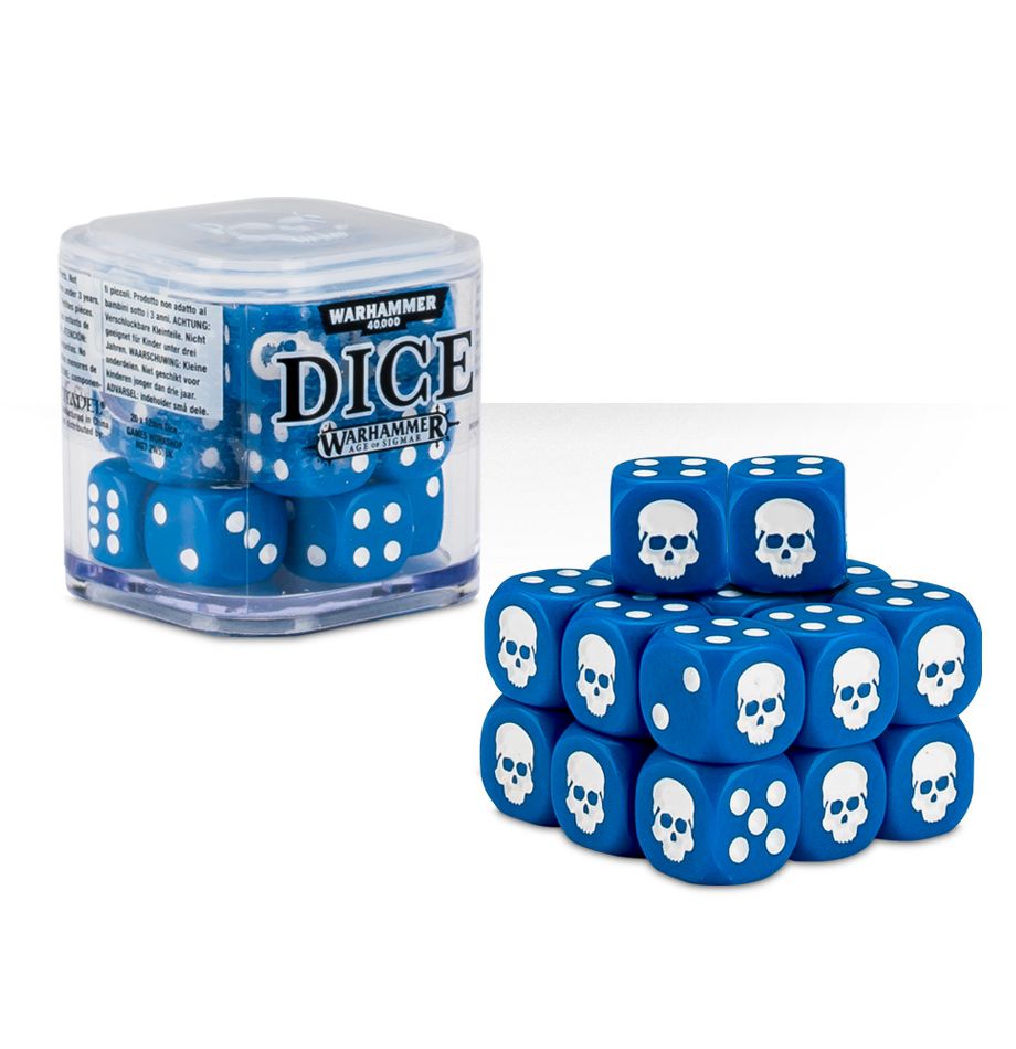 CITADEL 12mm DICE SET 20 dice - Colour picked at random - Model Play by Games Workshop The Chelsea Gamer