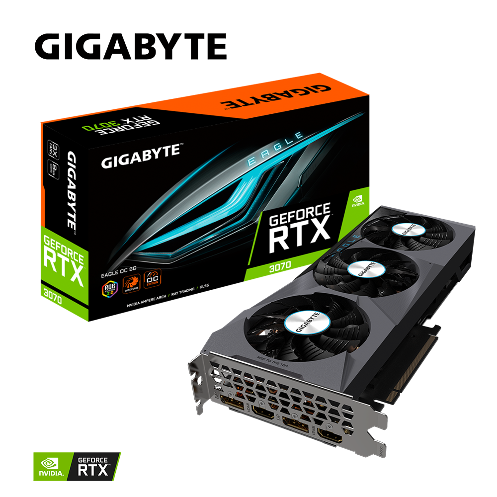 Gigabyte - GeForce RTX™ 3070 EAGLE OC V2 8GB - Core Components by Gigabyte The Chelsea Gamer