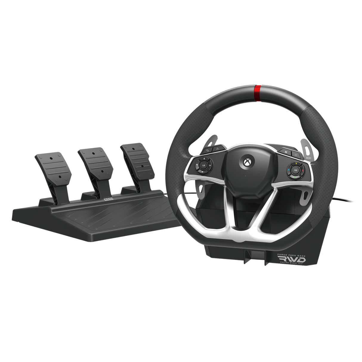 Hori - Force Feedback Racing Wheel DLX Designed for Xbox Series X / S ・ Xbox One - Console Accessories by HORI The Chelsea Gamer