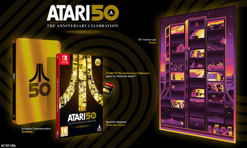 Atari 50: The Anniversary Celebration - Steelbook Edition - Nintendo Switch - Video Games by U&I The Chelsea Gamer