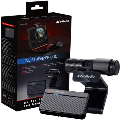 AVerMedia BO311D Live Streamer Duo - Streamer / YouTuber Starter Pack - Core Components by AverMedia The Chelsea Gamer