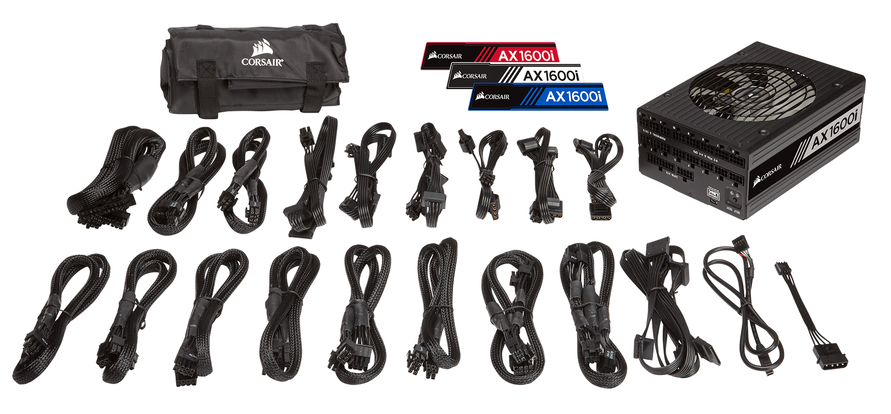 Corsair AX1600i Digital ATX Power Supply — 1600 Watt Fully-Modular PSU - Core Components by Corsair The Chelsea Gamer