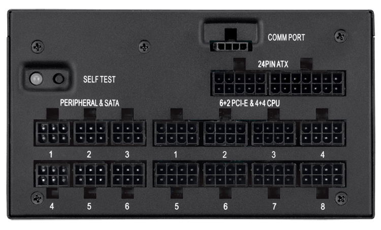 Corsair AX1200i Digital ATX Power Supply — 1200 Watt 80 PLUS® Platinum Certified Fully-Modular PSU - Core Components by Corsair The Chelsea Gamer