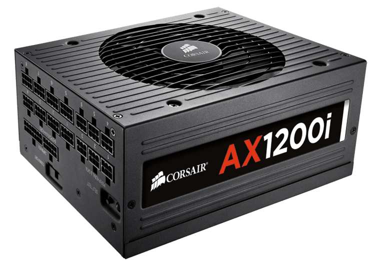 Corsair AX1200i Digital ATX Power Supply — 1200 Watt 80 PLUS® Platinum Certified Fully-Modular PSU - Core Components by Corsair The Chelsea Gamer