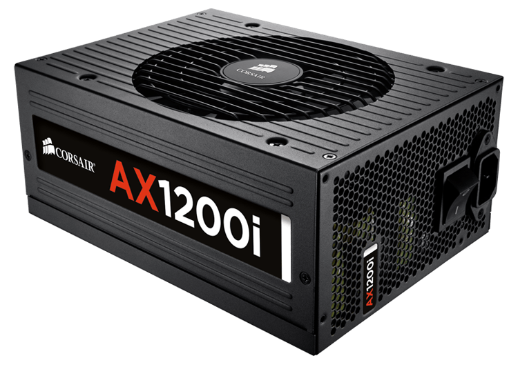 Corsair AX1200i Digital ATX Power Supply — 1200 Watt 80 PLUS® Platinum Certified Fully-Modular PSU - Core Components by Corsair The Chelsea Gamer