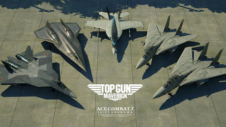 Ace Combat 7: Skies Unknown Top Gun Maverick Edition - PlayStation 4 - Video Games by Bandai Namco Entertainment The Chelsea Gamer