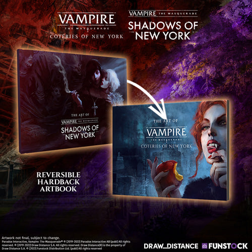  Vampire the Masquerade Coteries and Shadows of New York -  PlayStation 4 : Video Games