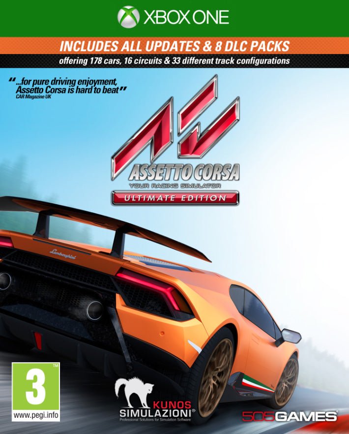 Assetto Corsa Ultimate Edition - Video Games by 505 Games The Chelsea Gamer