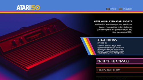 Atari 50: The Anniversary Celebration - PlayStation 4 - Video Games by U&I The Chelsea Gamer