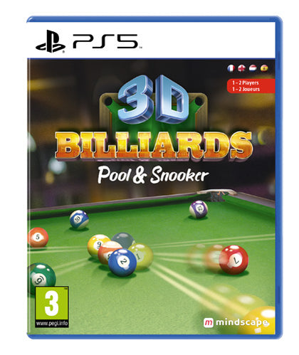 3D Billiards Pool & Snooker - PlayStation 5 - Video Games by Mindscape The Chelsea Gamer