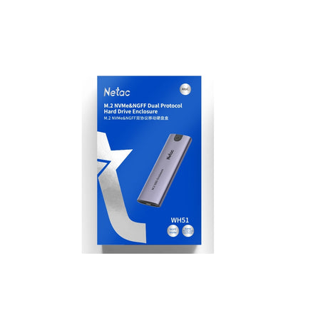 Netac M.2 NVMe/SATA External Enclosure - Core Components by Netac The Chelsea Gamer