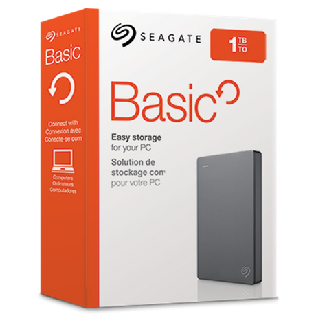 Seagate Basic External USB 3.0 Hard Drive - Core Components by Seagate The Chelsea Gamer