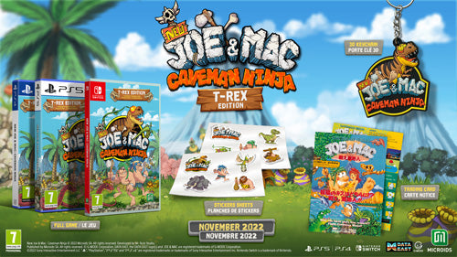 New Joe & Mac: Caveman Ninja - T-Rex Edition - PlayStation 4 - Video Games by Maximum Games Ltd (UK Stock Account) The Chelsea Gamer