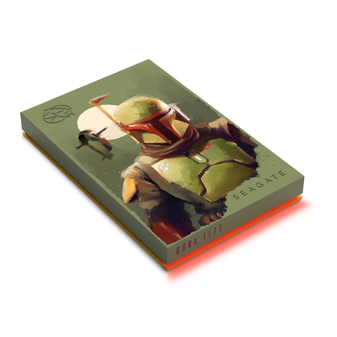 Boba Fett™ Drive - Special Edition FireCuda External 2TB Hard Drive - Console Accessories by Seagate The Chelsea Gamer