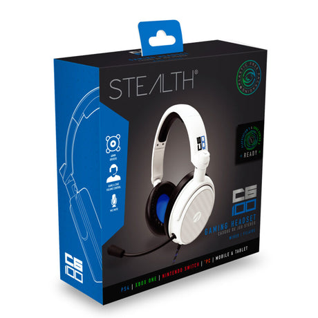 STEALTH C6-100 Stereo Gaming Headset - Blue/White - Console Accessories by ABP Technology The Chelsea Gamer
