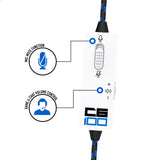 STEALTH C6-100 Stereo Gaming Headset - Blue/White - Console Accessories by ABP Technology The Chelsea Gamer