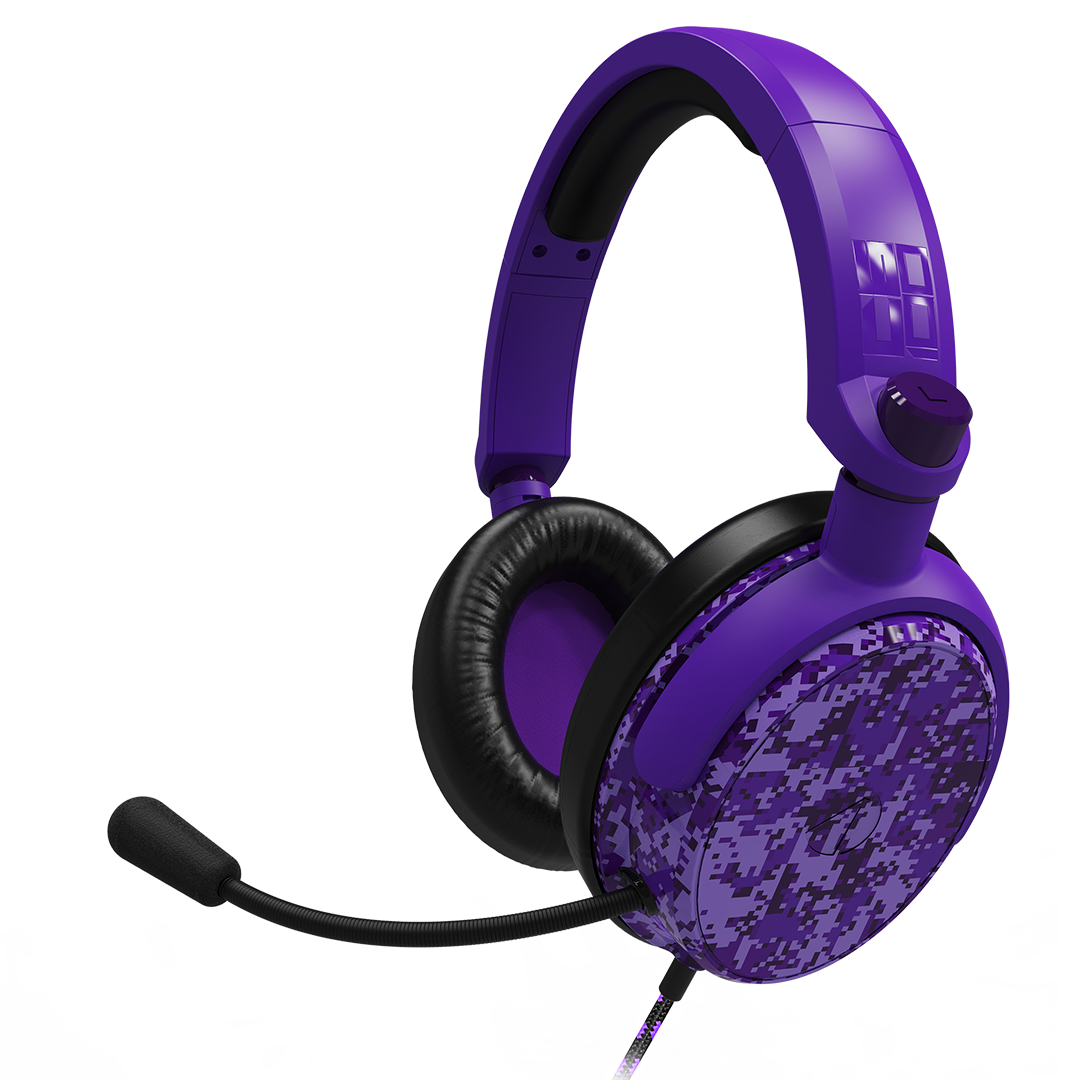 STEALTH C6-100 Stereo Gaming Headset - Camo Purple - Console Accessories by ABP Technology The Chelsea Gamer
