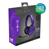 STEALTH C6-100 Stereo Gaming Headset - Camo Purple - Console Accessories by ABP Technology The Chelsea Gamer