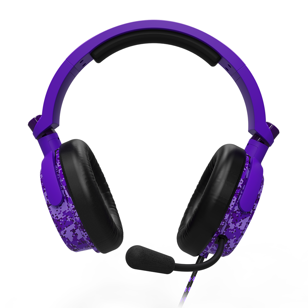 STEALTH C6-100 Stereo Gaming Headset - Camo Purple - Console Accessories by ABP Technology The Chelsea Gamer