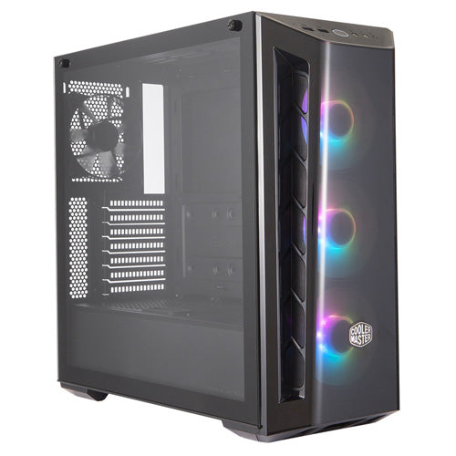 Cooler Master MasterBox MB520 ARGB Mid Tower PC Case - Core Components by Cooler Master The Chelsea Gamer