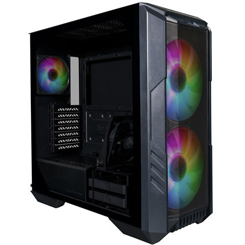 Cooler Master HAF 500 Mid Tower PC Case - Black - Core Components by Cooler Master The Chelsea Gamer