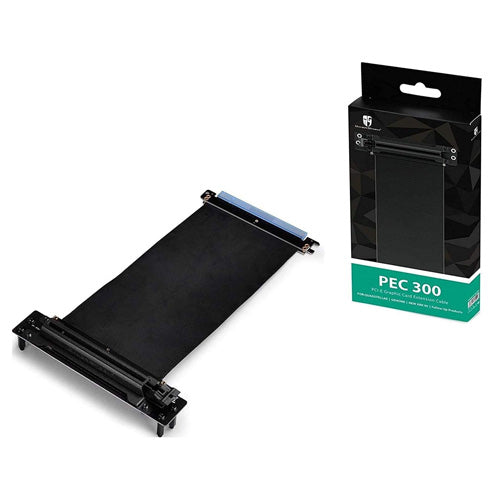 DeepCool GamerStorm PEC 300 250mm PCI-E 3.0 x16 Riser Extension Cable - Core Components by DeepCool The Chelsea Gamer