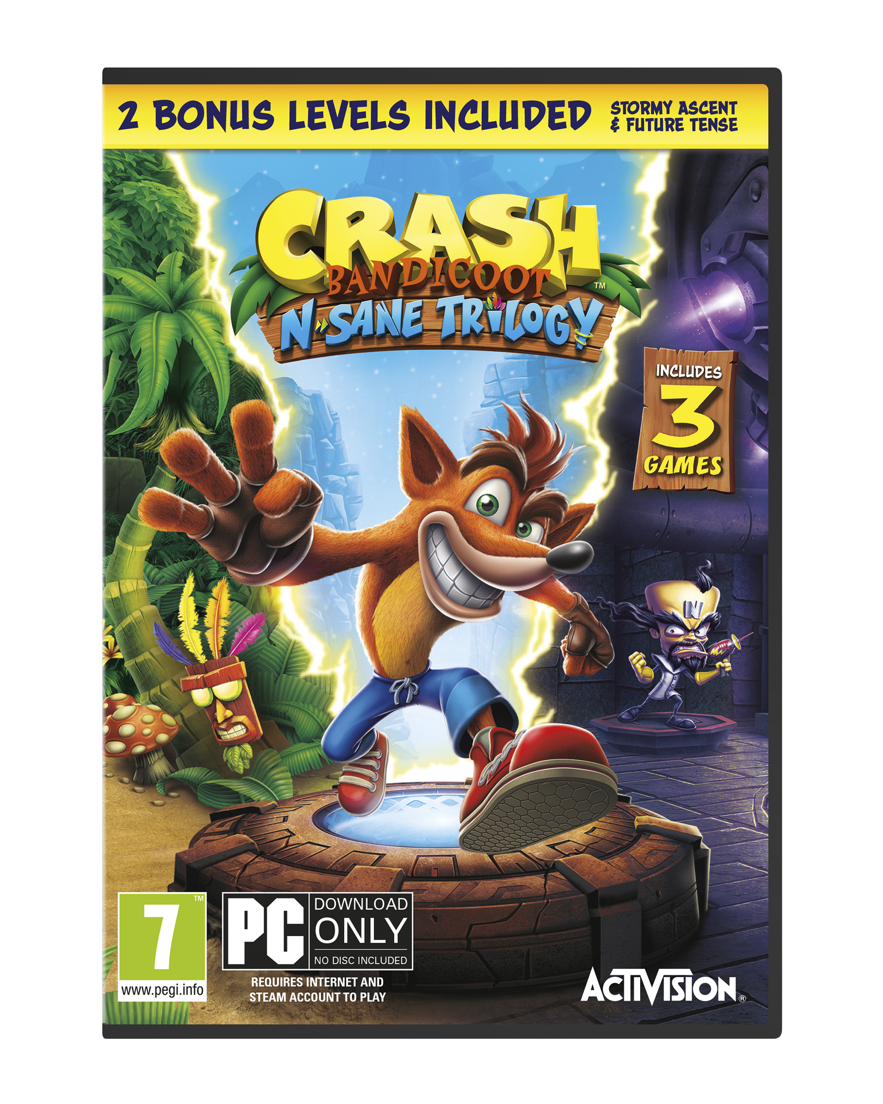 Crash Bandicoot™ N. Sane Trilogy - PC - Video Games by ACTIVISION The Chelsea Gamer