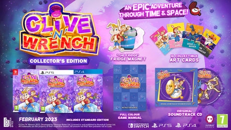 Clive ‘N’ Wrench - Collector’s Edition - Nintendo Switch - Video Games by Numskull Games The Chelsea Gamer