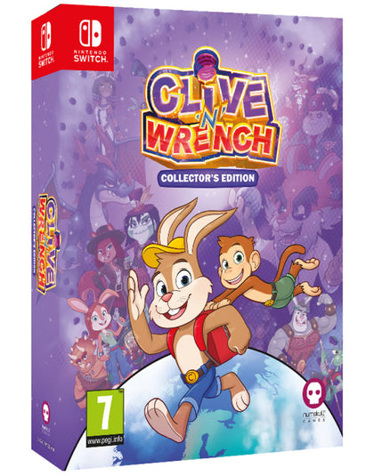 Clive ‘N’ Wrench - Collector’s Edition - Nintendo Switch - Video Games by Numskull Games The Chelsea Gamer