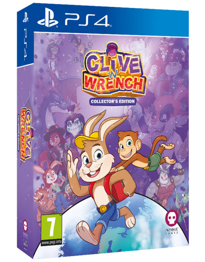 Clive ‘N’ Wrench - Collector’s Edition - PlayStation 4 - Video Games by Numskull Games The Chelsea Gamer