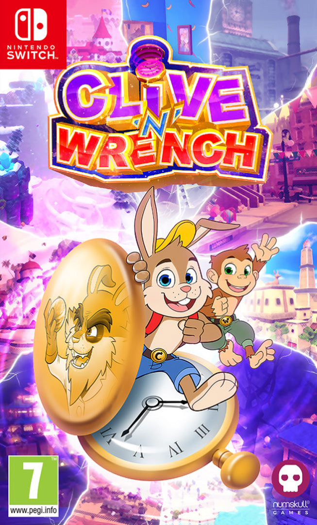 Clive ‘N’ Wrench - Standard Edition - Nintendo Switch - Video Games by Numskull Games The Chelsea Gamer
