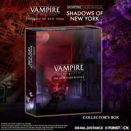 Vampire the Masquerade Coteries and Shadows of New York - Collectors Edition - Nintendo Switch - Video Games by Funstock The Chelsea Gamer