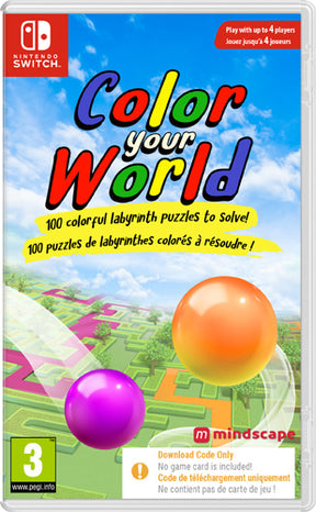 Color Your World - Nintendo Switch - Video Games by Mindscape The Chelsea Gamer
