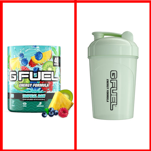 Tropical Rain Tub & Glow In the Dark Shaker Bundle - merchandise by G Fuel The Chelsea Gamer
